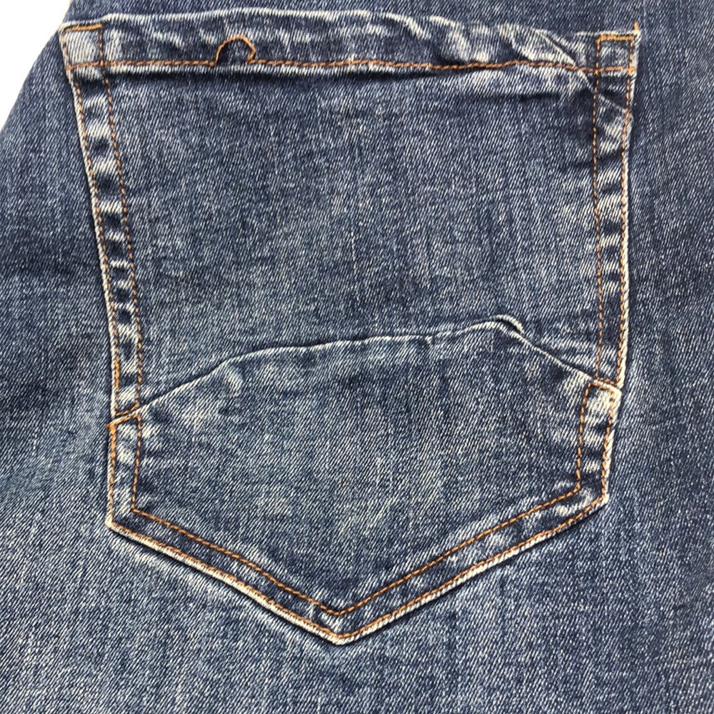 Classic Blue Skinny Jeans with Natural Fading - Picture 9 of 10